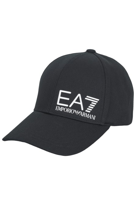 Casquette hommes Emporio Armani EA7 TRAIN CORE U CAP LOGO Noir