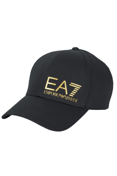 Casquette hommes Emporio Armani EA7 TRAIN CORE ID U LOGO CAP Noir