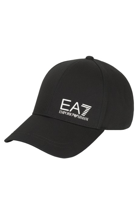 Casquette hommes Emporio Armani EA7 TRAIN CORE ID U LOGO CAP Noir